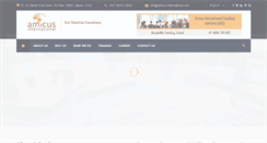 Desktop Screenshot of amicus-international.com